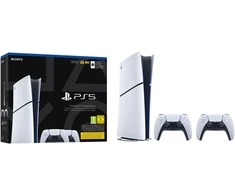 Sony PS5 Slim Digital konsolė 825 GB + 2 DualSense valdikliai CFI-2116