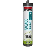 SOUDAL fasado sandariklis „Healthy House“ yra neutralus, elastingas, vieno komponento, aukštos kokybės sandariklis, pagamintas SMX polimero pagrindu. Pilkas, 290 ml.
