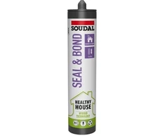„SOUDAL Healthy House High Tack“ klijai yra aukštos kokybės, neutralūs, elastingi, vieno komponento klijai, pilki, 290 ml.