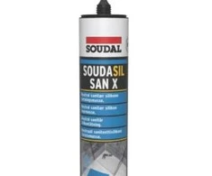 Soudal Soudasil San X sanitarinis silikonas Ral 9016 300 ml