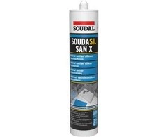 Soudal Soudasil San X higieninis silikonas Transparent 300 ml