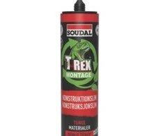 Soudal T-REX surinkimo klijai – sunkioms medžiagoms 380 g.