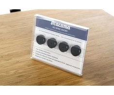 Soundcare „SuperSpike 4“ | Standartinis | M8 sriegis, 4 vnt. pakuotėje | Juodas