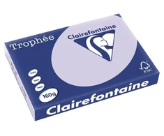 Spalvotas popierius, Clairefontaine Trophée, A3, 160 g, alyvinės spalvos, pakuotė su 250 vnt.