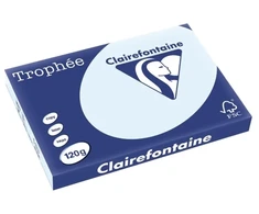 Spausdinimo popierius, Clairefontaine Trophée, A3, 120 g/m2, mėlynas, pakuotė su 250 vnt.