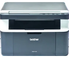 Spausdintuvas Brother DCP-1512E, lazerinis, Mono spausdinimas, 2400 x 600 DPI, Mono copying, A4, Juodas, Baltas