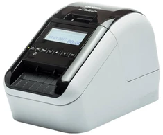 Spausdintuvas Brother QL-820NWBC, DK, Tiesioginis terminis, 300 x 600 DPI, 176 mm/sek., Laidinis ir belaidis, Juoda, Balta