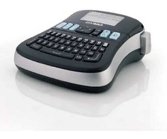 Spausdintuvas DYMO LabelManager ® ™ 210D - AZY, AZERTY, D1, Terminio perdavimo, 180 x 180 DPI, 12 mm/sek., Juoda, Sidabras