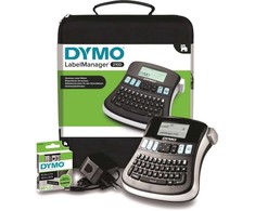 Spausdintuvas DYMO LabelManager™ 210D+ QWERTY Kitcase, QWERTY, D1, Terminio perkėlimo, 180 x 180 DPI, 12 mm/sek., Belaidis