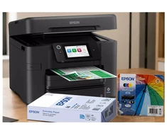 Spausdintuvas Epson WorkForce Pro WF-4930, Inkjet, Spalvotas spausdinimas, 4800 x 1200 DPI, A4, Direct spausdinimas, Juodas