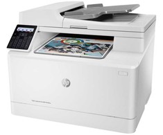 Spausdintuvas HP Color LaserJet Pro MFP M183fw, lazerinis, Spalvotas spausdinimas, 600 x 600 DPI, A4, Direct spausdinimas, Baltas