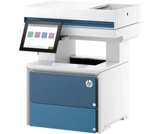Spausdintuvas HP LaserJet Enterprise 675T8A#B19, lazerinis, Mono spausdinimas, 1200 x 1200 DPI, Spalvotas copying, A4, Mėlyna, Baltas