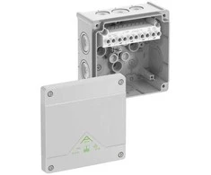 Spelsberg Abox 060-6² Forgreningskasse (I x P x A) 127 x 127 x 70 mm Grå IP66 1 stk