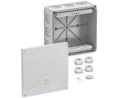 Spelsberg Abox 350-352 Forgreningskasse (I x P x A) 252 x 252 x 120 mm Grå IP55, IP66 1 stk