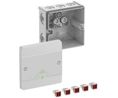 Spelsberg Abox 040-42 Forgreningskasse (I x P x A) 102 x 102 x 57 mm Grå IP66 1 stk