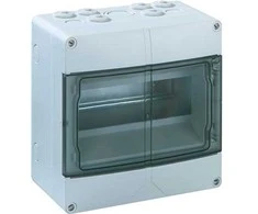 SPELSBERG Grupinė plokštė AKE 09, 9 moduliaiAukštis x plotis x gylis: 200x200x122 mmIP 65 polistirenas, šviesiai pilka RAL 7035