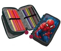 Spider-Man – dvigubas pieštukų dėklas su turiniu (017808516)
