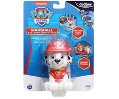 Spin Master „Paw Patrol“ – „Marshall“ vaikiška naktinė lemputė prie lovos ir žibintuvėlis „Buddy“, gamintojas „GoGlow“ – (10016)