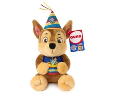 Spin Master Paw Patrol - Gund gimtadienio pliušinis žaislas Chase 24 cm (6075036)