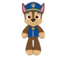 „Spin Master Paw Patrol“ pliušinis žaislas „Take A Long“ – Chase