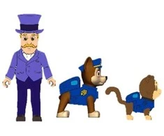 Spin Master PAW PATROL figūrėlė Hero Pup Core Chase, 6070746
