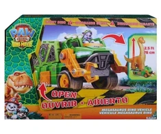 Spin Master Psi Patrol I Dinozaury Megasaurus Dino Nadmuchiwany Vehicle 76 Cm + Rocky Važiuoklė Figūrėlė