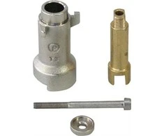 Veleno prailginimas Tinka tiek 1/4 - 3/8, tiek 1/2 colio 50 serijos, taip pat 15 ir 18 mm P100 slėgio rutuliniams vožtuvams iš „Pettinaroli“.