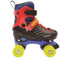 Sport One „Quoddy Rollers“ riedučiai, juodi/mėlyni, 35–38 dydis