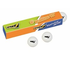 Sport One Sport1 stalo teniso kamuoliukai 40 mm „Training" (6 vnt.)