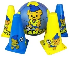 Sportme Meškiuko futbolo rinkinys su žmonomis