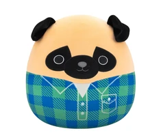 SQUISHMALLOWS Pliušinis žaislas - Mopsas, 30 cm