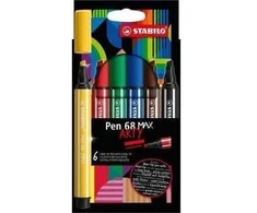 Stabilo Arty Pen 68 MAX 6 vnt.