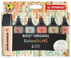 Stabilo – „Boss Nature Colors 6 Stk“ (200994)