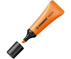STABILO neoninis žymeklis oranžinis - (10 vnt.)
