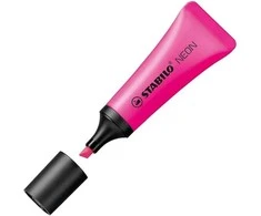 STABILO Neon Overline Pen Rožinė - (10 vnt.)