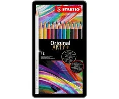 STABILO Original, daugiaspalviai, 12 vnt.