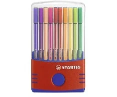 STABILO Pen 68 Mini, Įvairių spalvų, 1 mm, Įvairių spalvų, Vokietija, 35 mm, 110 mm