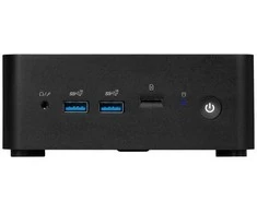 MSI Cubi NUC 13MQG-065BEU, 0,84 l dydžio asmeninis kompiuteris, mini kompiuteris su integruotu procesoriumi, „Intel SoC“, Ethernet LAN, „Wi-Fi 6E“ (802.11ax), 120 W