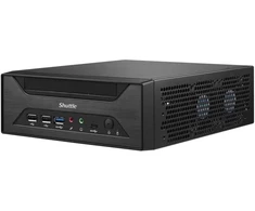 Shuttle XPC slim XH610 barebone kompiuteris LGA1700 Intel H610, be CPU, juodas