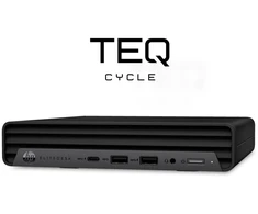 Teqcycle HP EliteDesk 800 G6 mini kompiuteris i5-10500 16 GB 256 GB SSD, atnaujintas