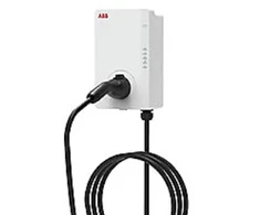 ABB Terra AC W22-G5-R-C-V2-0 wallbox Typ 2, 22kW, Juodas, Pilkas