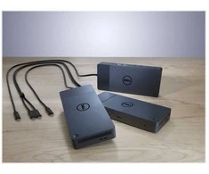 DELL WD19DC, Laidinis, USB 3.2 Gen 1 (3.1 Gen 1) Type-C, 2.0b, USB Type-C, 10,100,1000 Mbit/s, Juoda