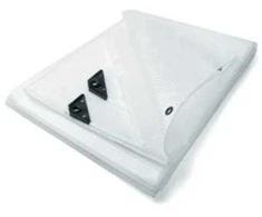 Staco Nordic „Stacoflex“ brezentas 4x8 m – 180 gramų – sutvirtintas lengvesnei dangai