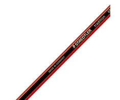 Staedtler 110-6B, 6B, Juodas, Raudona, 12 pc(s)