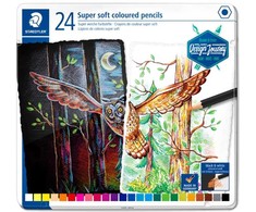 Staedtler - Soft Colored Pieštukas, 24 pcs (149C M24)
