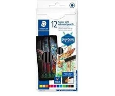 Staedtler 3004, Daugiaspalvis, 12 vnt., Tušinukas + Plunksnakotis