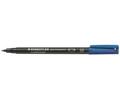 Staedtler 317-3, mėlyna, apvali galvutė, juoda, mėlyna, polipropilenas (PP), vidutinio storio, 1 mm