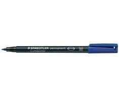 Staedtler 317-3, mėlyna, apvali galvutė, juoda, mėlyna, polipropilenas (PP), vidutinio storio, 1 mm