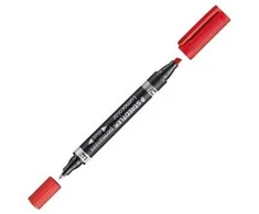 Staedtler 348 B, Juodas, Juodas, Baltas, 0.6 mm, 4 mm