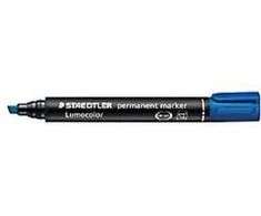 Staedtler Žymeklis Liumoklor permanentinis mėlynas pjūvis